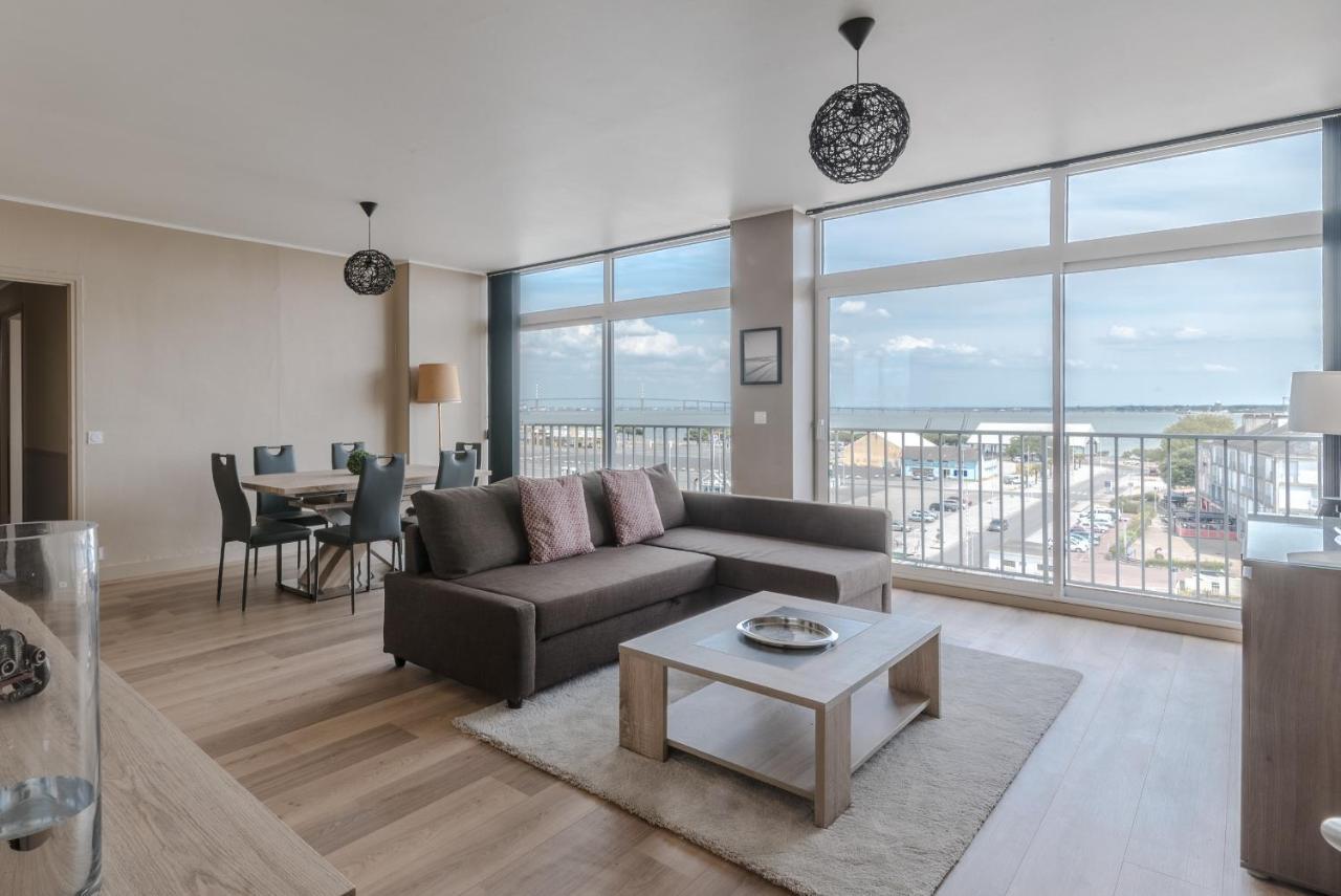 Appartement De 90M Vue Sur Le Port Сен-Назар Екстериор снимка