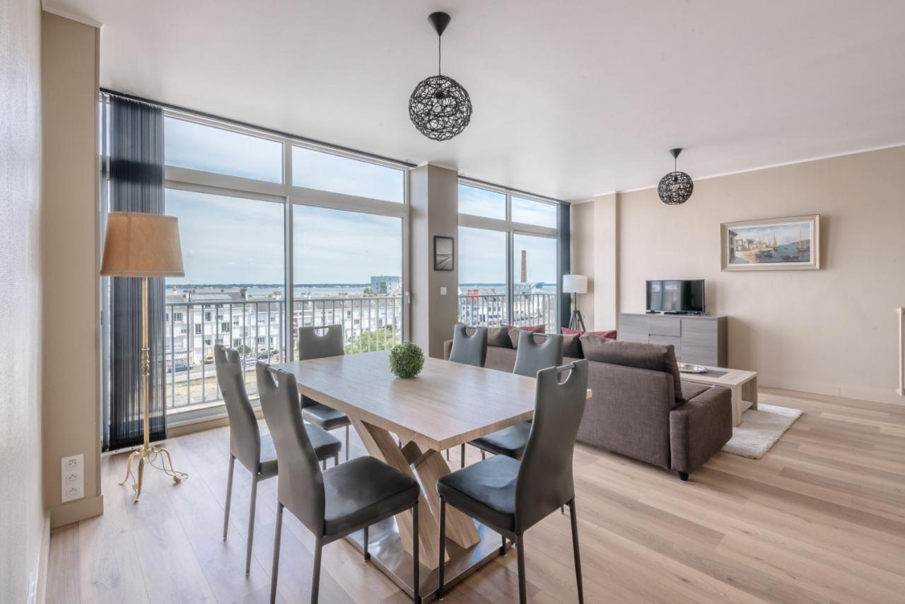 Appartement De 90M Vue Sur Le Port Сен-Назар Екстериор снимка